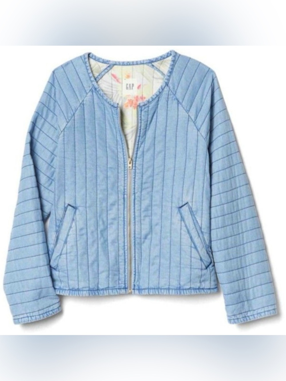 GAP Tencel Lyocell Quilted Jacket